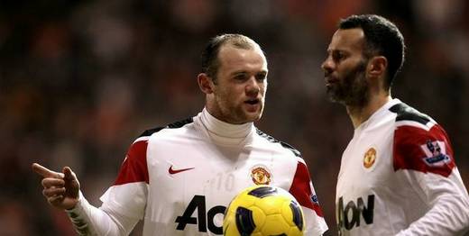 wayne rooney swearing. Wayne Rooney and Ryan Giggs