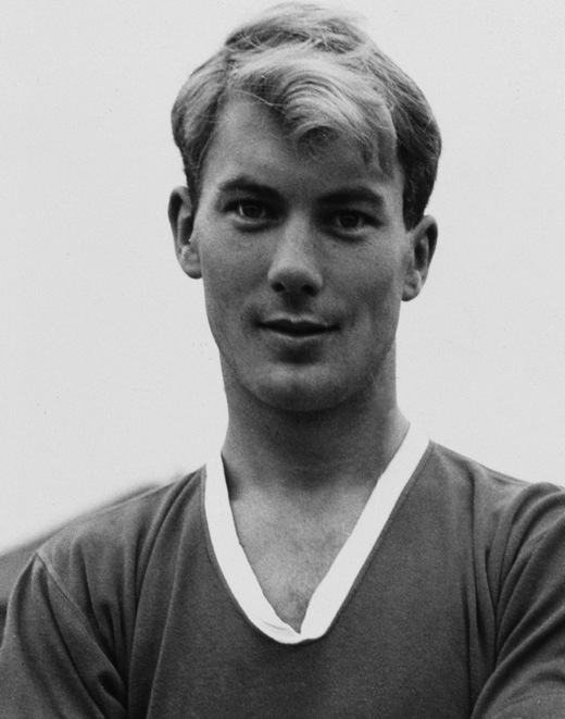 Kenny Morgans, a clever winger who was also one of the Busby Babes.