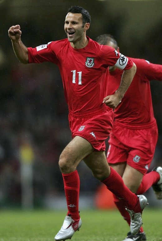 Ryan Giggs, United's most decorated player, was always proud to play for Wales.